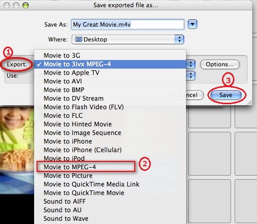 converting movie files for mac